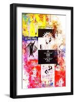 NYC Watercolor Collection - Broadway Shows III-Philippe Hugonnard-Framed Art Print