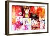 NYC Watercolor Collection - Broadway Shows IV-Philippe Hugonnard-Framed Art Print