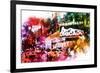 NYC Watercolor Collection - Broadway-Philippe Hugonnard-Framed Art Print