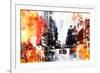 NYC Watercolor Collection - Busy-Philippe Hugonnard-Framed Art Print