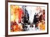 NYC Watercolor Collection - Busy-Philippe Hugonnard-Framed Art Print