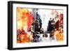 NYC Watercolor Collection - Busy-Philippe Hugonnard-Framed Premium Giclee Print