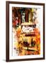 NYC Watercolor Collection - Chicago-Philippe Hugonnard-Framed Art Print