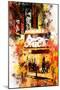 NYC Watercolor Collection - Chicago-Philippe Hugonnard-Mounted Premium Giclee Print