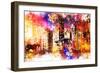 NYC Watercolor Collection - Color Explosion-Philippe Hugonnard-Framed Art Print