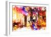 NYC Watercolor Collection - Color Explosion-Philippe Hugonnard-Framed Art Print