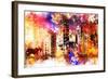 NYC Watercolor Collection - Color Explosion-Philippe Hugonnard-Framed Art Print