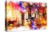 NYC Watercolor Collection - Color Explosion-Philippe Hugonnard-Stretched Canvas