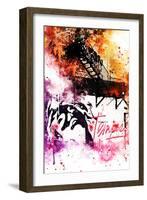 NYC Watercolor Collection - Colors Mind-Philippe Hugonnard-Framed Art Print