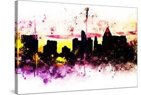 NYC Watercolor Collection - Colors Sunrise-Philippe Hugonnard-Stretched Canvas