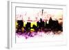 NYC Watercolor Collection - Colors Sunrise-Philippe Hugonnard-Framed Art Print