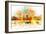 NYC Watercolor Collection - Coney Island-Philippe Hugonnard-Framed Premium Giclee Print