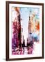 NYC Watercolor Collection - Crossing-Philippe Hugonnard-Framed Art Print