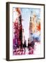 NYC Watercolor Collection - Crossing-Philippe Hugonnard-Framed Art Print