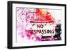 NYC Watercolor Collection - Danger !-Philippe Hugonnard-Framed Premium Giclee Print