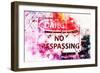NYC Watercolor Collection - Danger !-Philippe Hugonnard-Framed Art Print