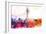 NYC Watercolor Collection - Empire Skyline-Philippe Hugonnard-Framed Art Print