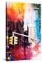 NYC Watercolor Collection - Empire-Philippe Hugonnard-Stretched Canvas