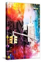 NYC Watercolor Collection - Empire-Philippe Hugonnard-Stretched Canvas