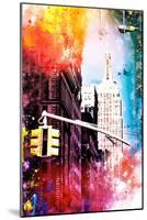 NYC Watercolor Collection - Empire-Philippe Hugonnard-Mounted Art Print