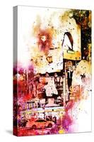 NYC Watercolor Collection - Fashion Times Square-Philippe Hugonnard-Stretched Canvas