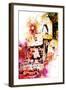 NYC Watercolor Collection - Fashion Times Square-Philippe Hugonnard-Framed Art Print