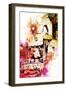 NYC Watercolor Collection - Fashion Times Square-Philippe Hugonnard-Framed Premium Giclee Print
