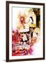 NYC Watercolor Collection - Fashion Times Square-Philippe Hugonnard-Framed Art Print