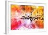 NYC Watercolor Collection - Grand Central Station-Philippe Hugonnard-Framed Art Print