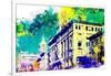 NYC Watercolor Collection - Green Sky-Philippe Hugonnard-Framed Art Print