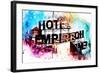 NYC Watercolor Collection - Hote Empire-Philippe Hugonnard-Framed Art Print