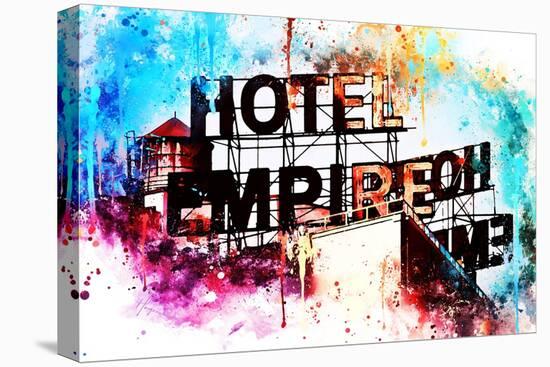 NYC Watercolor Collection - Hote Empire-Philippe Hugonnard-Stretched Canvas