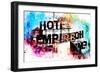 NYC Watercolor Collection - Hote Empire-Philippe Hugonnard-Framed Premium Giclee Print