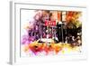 NYC Watercolor Collection - In Soho-Philippe Hugonnard-Framed Art Print