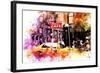 NYC Watercolor Collection - In Soho-Philippe Hugonnard-Framed Art Print