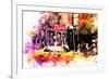 NYC Watercolor Collection - In Soho-Philippe Hugonnard-Framed Art Print