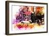 NYC Watercolor Collection - In Soho-Philippe Hugonnard-Framed Premium Giclee Print