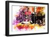 NYC Watercolor Collection - In Soho-Philippe Hugonnard-Framed Premium Giclee Print