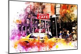 NYC Watercolor Collection - In Soho-Philippe Hugonnard-Mounted Art Print