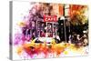 NYC Watercolor Collection - In Soho-Philippe Hugonnard-Stretched Canvas