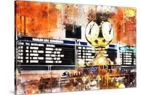 NYC Watercolor Collection - It's Time to Go-Philippe Hugonnard-Stretched Canvas