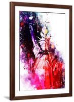 NYC Watercolor Collection - Liberty Colors-Philippe Hugonnard-Framed Art Print