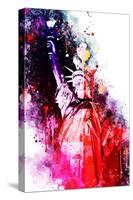 NYC Watercolor Collection - Liberty Colors-Philippe Hugonnard-Stretched Canvas