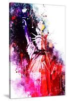 NYC Watercolor Collection - Liberty Colors-Philippe Hugonnard-Stretched Canvas