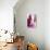NYC Watercolor Collection - Life is Pink-Philippe Hugonnard-Stretched Canvas displayed on a wall