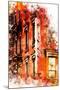 NYC Watercolor Collection - Liquors-Philippe Hugonnard-Mounted Art Print