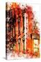 NYC Watercolor Collection - Liquors-Philippe Hugonnard-Stretched Canvas