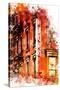 NYC Watercolor Collection - Liquors-Philippe Hugonnard-Stretched Canvas