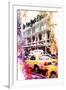 NYC Watercolor Collection - Look-Philippe Hugonnard-Framed Art Print