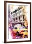 NYC Watercolor Collection - Look-Philippe Hugonnard-Framed Art Print